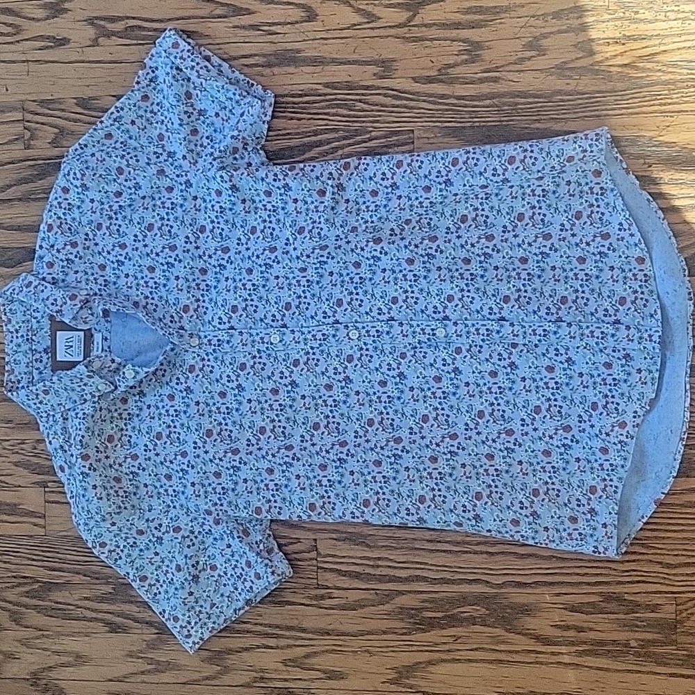 Zara, short sleeve button down